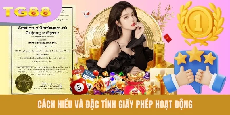 Cách hiểu và đặc tính giấy phép hoạt động